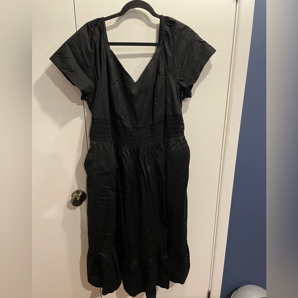 Torrid Black Midi Dress